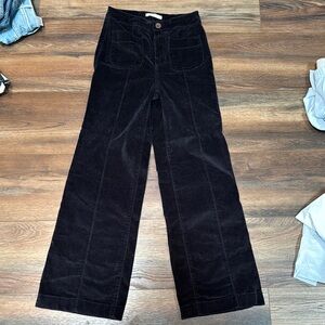 LC Lauren Conrad Black Wide Leg Jeans
